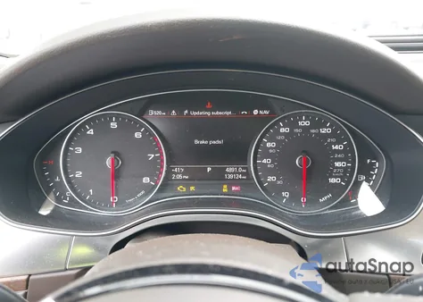 2015 Audi A6 3.0T Premium Plus from USA, damaged, VIN WAUFGAFC9FN026831